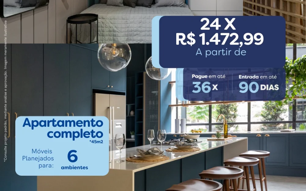 Móveis Planejados para seu Apartamento!